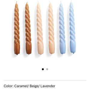 Hay Twisted Candles